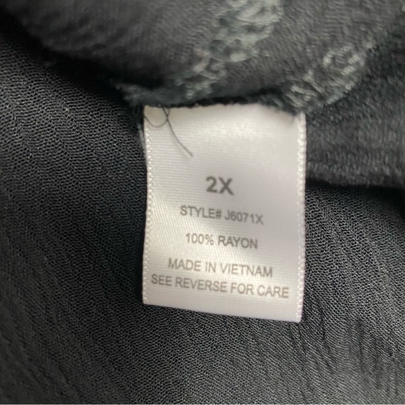 Boho Womens Size 2X Embroidered Maxi Skirt - Picture 4 of 5